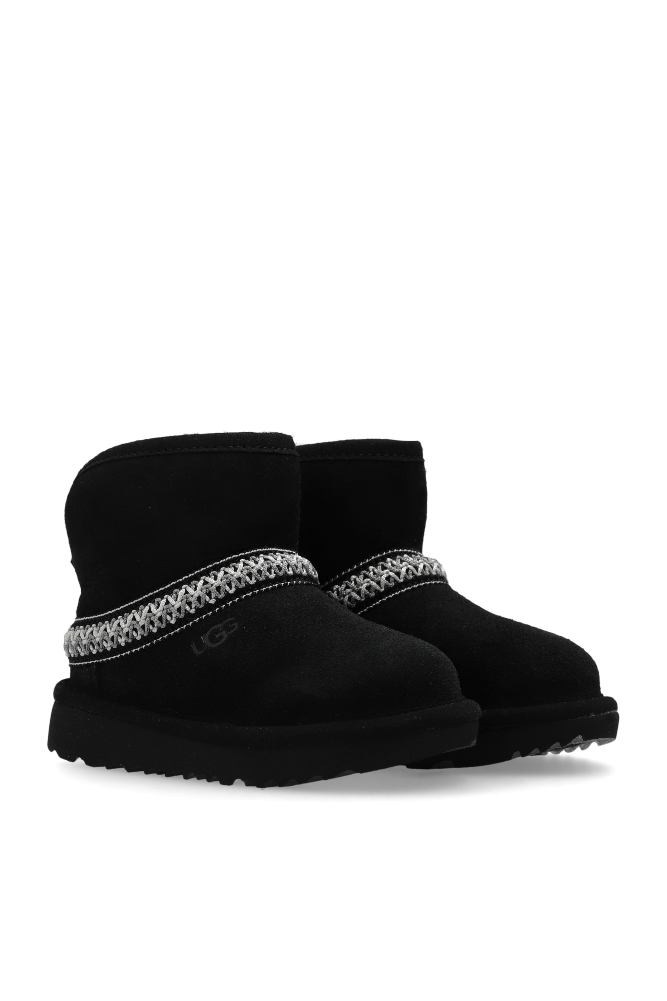 UGG Classic Boom Black store Orange Ankle Boot Size 5Y